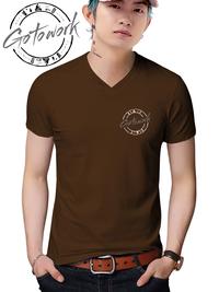 Gambar GO TO WORK Kaos Polos V neck bahan PE / Poliester Pria I wanita lengan Pendek Round Neck | Outlet Kaos Baju Distro Atasan Dewasa Oblong Sablon Tshirt - Tosca, XXL dari OutletKaos undefined 5 Tokopedia