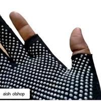 Gambar Sarung Tangan Anti Slip Half Finger 2 Jari Terbuka Hitam / Gloves Sniper Memancing Motor Gym - SNIPER BINTIK dari Kia $tore01 undefined 4 Tokopedia