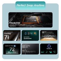Gambar Tecno Camon 40 Pro 5G 8/256GB 6.78" AMOLED FHD+ 144Hz MediaTek Dimensity 7300 Ultimate 5200mAh 45W - Black dari Starcomp Semarang undefined 5 Tokopedia
