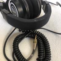 Gambar Audio technica ath M50 headphones monitor & audio technica ath M50xBT no harman kardon bose akg steelseries jbl jabra technics corsair razer shure sennheiser beyerdynamic focal hifiman vmoda - ATH-M50 dari Singgih Hp Store undefined 5 Tokopedia