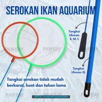 Gambar Fishing Net Serokan Seser Ikan Bulat Akuarium Jaring Halus Hias Kecil Cupang Kutir Saringan Kotoran Aquarium Aquascape - Small dari PawBay undefined 4 Tokopedia