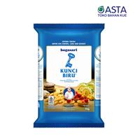 Gambar Bogasari Terigu Kunci Biru Premium 1 Kg - Bahan Baking Tepung Protein Rendah dari asta.tokobahankue undefined 1 Tokopedia
