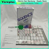 Gambar Sequence Board Game Playing An Exciting Card Games of Strategy Mainan Kartu Challenge Educational Play - Sequence dari RETNO UTAMI 8DG undefined 1 Tokopedia