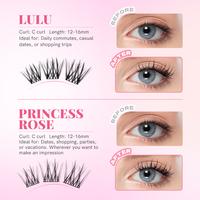 Gambar Mlen Diary  Bulu Mata Princess Rose Terlaris-C Curl dengan panjang 12 - 16 mm- dengan bulu mata palsu ayng nyaman dari MlenDiaryID undefined 4 Tokopedia