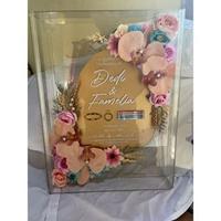 Gambar mahar box akrilik elegant free request warna tema dan bunga, mahar murah, mahar akrilik mewah mahar estetic dari Caramelllabel undefined 1 Tokopedia