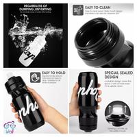 Gambar PREMIUM RAPHA Original Bidon Botol Minum Sepeda Cycling Bottle 610ml BPA-free - Gray White dari Sora Jaring Magic undefined 4 Tokopedia