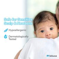 Gambar LOLUNA Baby Hair Lotion 100ml | Vitamin Minyak Penumbuh Penyubur Pelebat Rambut Anak Bayi Loluna dari Bubidu Baby undefined 5 Tokopedia
