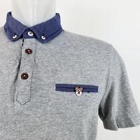 Gambar Baju Kaos Polo EMPOLHAM - KOREA - Size S - Lebar Dada 50 cm - Original 100% - Scd dari SeniBersama undefined 2 Tokopedia