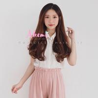 Gambar HAIRCLIP AKEMI BIGLAYER - LURUS BLOW 50cm [ rambut palsu wanita hair clip panjang natural sambungan rambut extension model jepit ] dari Panpangman undefined 4 Tokopedia