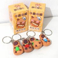Gambar Gantungan Kunci Capybara Kapibala Kapibara Blind Box Lucu Souvenir Cute Kotak Buta dari Mariicaca undefined 4 Tokopedia