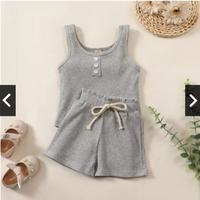 Gambar Thalia Fashion/Set Anak Singlet Andine RIB / Setelan Singlet Balita Polos 1-5 THN - varian dari toko primadonaa undefined 1 Tokopedia
