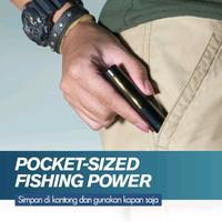Gambar 1set Reel dan Joran Lipat Pena/pulpen Portable Extreme Pen Fishing Rod 1.4M dari Kharichlom Van Khomplits undefined 3 Tokopedia