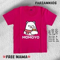 Gambar BAJU KAOS ATASAN ANAK MOMOYO FREE NAMA 2-10 TAHUN - DENIM, XL dari FARZAN-KIDS undefined 2 Tokopedia