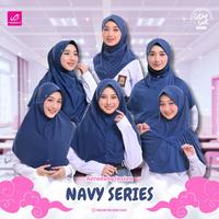 Gambar Rabbani [Navy Series] - Kerudung Sekolah Instan Rabbani Original Warna Navy Biru Dongker - INNOVA LX , XL dari Rabbani singaparna undefined 1 Tokopedia