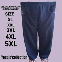 Gambar CELANA KOMPRANG JUMBO CELANA BIG SIZE CELANA SIRWAL SUPER JUMBO CELANA PANGSI JUMBO( SIZE XL XXL 3XL 4XL 5XL ) Katun Karet Panjang Nyaman Pria - putih, XL dari YASBIB'COLECTION undefined 1 Tokopedia