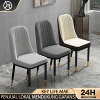 Gambar Kursi Makan Kursi Modern Minimalis Kursi Cafe Kursi Makan Sandaran Makan Kursi Chairs Furniture - A：Hitam【up】 dari Key Life Mall undefined 1 Tokopedia