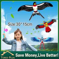 Gambar Mainan Layang Layangan Anak Anak Kecil Anti Air Layangan Elang Bahan Parasut Dengan Penggulung Benang Layang Layang Karakter Elang Set Dengan 80cm Tongkat Joran Layang dari laurettastore undefined 1 Tokopedia