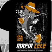 Gambar Kaos Tshirt Komunitas Peternak Ikan Lele Mafia Keren Pria dan Wanita Katun Combed - Hitam, S dari VEIZCH undefined 1 Tokopedia