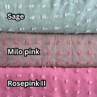 Gambar Kain Rubiah Lebar kain 150cm (cocok untuk hijab) - Brown, 1M dari Matahari Textile undefined 2 Tokopedia