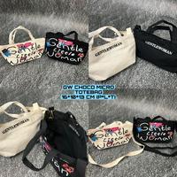 Gambar [DIJAMIN TERMURAH ❗️❗️] GENTLE WOMAN GW TOTEBAG TOTE BAG ORI BKK THAILAND MINI MEDIUM LARGE / MICRO TOTE BAG / KANVAS / CANVAS / TAS TOTEBAG / SLINGBAG / TAS SELEMPANG / TOP HANDLE BAG / TAS WANITA - Totebag Italic Denim dari drecdosig undefined 3 Tokopedia