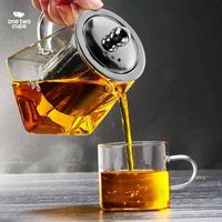 Gambar One Two Cups Teko Teh Kaca Saringan Tahan Panas Api Infuser Teapot - TP-761 - 750ml dari SNR Outdoor undefined 3 Tokopedia