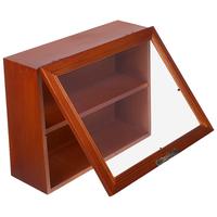 Gambar Collection Model Storage Rack Solid Wood Flip Cabinet Jewelry Holder Display Shelf Vintage dari Kalsum Muria undefined 2 Tokopedia