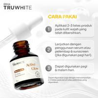 Gambar ERHA Truwhite Active Glow Booster 15ml - Booster Mencerahkan Wajah | Acid Dark Hitam Tranexamic Memudarkan Perawatan - 15ml dari ERHASTORE OFFICIAL undefined 5 Tokopedia