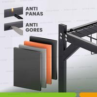 Gambar WORLDHOME - Rak Peniris Piring Stainless Steel 4 Pilihan Ukuran Anti Geser & Tirisan Langsung ke Wastafel - LSJ-85 dari Worldhome Indonesia_NEW undefined 5 Tokopedia