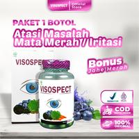 Gambar Obat Mata Herbal BPOM Asli Halal VISOSPECT untuk Mata Merah, Iritasi, Bengkak, dan Bintitan Contact Lens Eye kapsul  numata vitamin  untuk airbus  vitamin dari Visospect Official Store undefined 1 Tokopedia