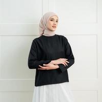 Gambar Haidee & Orlin - HO Inner // Inner Dalaman Manset Wanita Inner Dalaman Baju Brukat / Lace Muslim - Black, S/M dari Haidee & Orlin undefined 1 Tokopedia