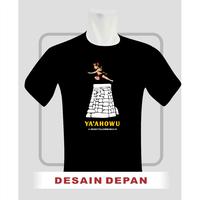 Gambar KAOS LOMPAT BATU NIAS BISA REQUEST MADO - Hitam, S dari banuada store_NEW undefined 2 Tokopedia