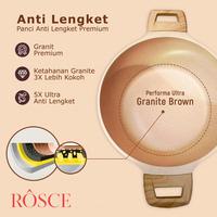 Gambar (Exclusive Mak San PO 30 HARI) ROSCE CASSEROLE W/Lid Panci stock pot tinggi Glowing Stone - Casserol + Tutup dari Gohappy Store undefined 5 Tokopedia
