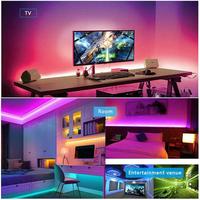 Gambar RGB LED Strip 2835 300 LED WiFi Remote 5 Meter - GB301 - 5 Meter dari GlobalTech_NEW undefined 3 Tokopedia