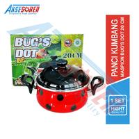 Gambar Aksesoren Panci Polkadot Maspion Bug's Dot 20 Cm / Panci Masak Bahan Enamel / Tempat Sayur Aluminium Dapur - 20 cm dari Aksesoren undefined 1 Tokopedia