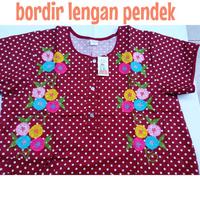 Gambar DASTER KATUN BORDIR 6 | DASTER BORDIR MALANG MURAH | BORDIR MALANGAN - Biru, LD 110 dari Laksana Daster undefined 2 Tokopedia