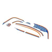 Gambar Sticker Body Set Kanan Biru Beige Honda Scoopy FI K16G 871X0K16A30ZCR dari Honda Cengkareng undefined 2 Tokopedia