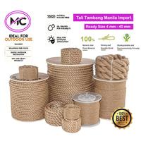Gambar Tali Tambang Besar 32mm 34mm Permeter Tampar Manila Goni Dadung Coklat Kapal Jumbo Tarik Tambang dari GROSIRSLIMUT MOTIFTERRBARRRRU undefined 3 Tokopedia