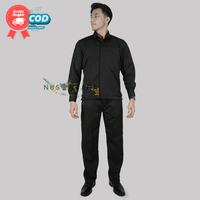Gambar Seragam Safari Terbaru 2025 Setelan Safari Security Satpam Warna Hitam Lengan Pendek - SET SAFARI GASPIR HITAM LENGAN PANJANG, S dari Bhineka Shop undefined 4 Tokopedia