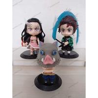 Gambar Action Figure Demon Slayer Kimetsu no yaiba Set isi 10 pcs dari qwertybekt undefined 3 Tokopedia