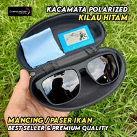 Gambar Kacamata Polarized Tembus Air Kilau Hitam Kacamata Memancing - Kacamata Saja dari Campus Archery undefined 1 Tokopedia