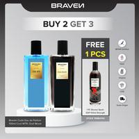 Gambar 【BUY 2 GET 3】Braven Code Cool WTR EDP + Braven Code Oud Wood EDP + FREE Braven Strength EDP - Parfum Pria 100ML dari Braven Perfume undefined 1 Tokopedia