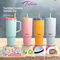 Gambar Tifale Tumbler Sorelle Jumbo 1182ml - 2 Way Sip, Tahan Banting, Free Sticker, BPA Free, Kapasitas Besar, Cocok untuk Air Putih & Minuman Favorit Lainnya - BLUE dari tifale.id undefined 1 Tokopedia