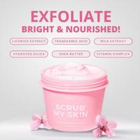 Gambar JEJUBY SCRUB MY SKIN SAKURA MILK MASK WITH SCRUB BODYSCRUB BODY SCRUB LULUR BADAN EXFOLIATE EKSFOLIASI BY JEJUBY - SAKURA SCRUB, JEJUBY dari skincareby.nads undefined 3 Tokopedia