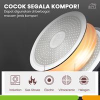 Gambar WHI - Glacier Frypan 20CM Dengan Granite Coating Anti Lengket Mudah Dibersihkan Cocok Untuk Semua Jenis Kompor ( Satuan ) - GOLD, FRYPAN 20CM dari Worldhome Indonesia_NEW undefined 3 Tokopedia
