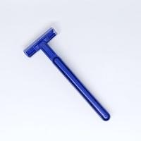 Gambar [2PC] Alat Cukur Kumis Pria dan Jenggot Biru 2 Mata Pisau / Silet Cukuran Rambut / Alat Kerik Potong Bulu Kemaluan Ketiak Kumis dari Pumpkin Babies undefined 2 Tokopedia