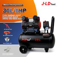 Gambar JLD Mesin Kompresor Angin Listrik 30L 8bar Tanpa Oli 1100W Full Sets Kualitas Premium 70dB Kecepatan 2800RPM untuk Alat Pneumatik 1HP - 30L Fullset Promo①  dari J.LDtool undefined 1 Tokopedia