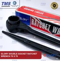 Gambar Kunci Ratchet Glory Double Socket Wrench 70 X 75 - Original dari Trimanunggal Sejahtera undefined 2 Tokopedia