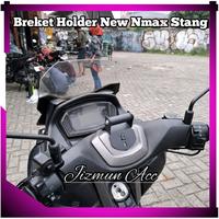 Gambar BRACKET HOLDER HP GPS NMAX NEW BREKET DUDUKAN STANG - Stang Bintang Sabit dari JizmunAcc undefined 3 Tokopedia