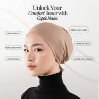 Gambar BILLIEVE - BASIC INNER CAP TENCEL PREMIUM CAPTIE NOURA - CIPUT TALI TENCEL MODAL INNER - INNER HIJAB DALAMAN INSTAN - Alder, Inner Tencel dari callalilyOnlinebuy undefined 3 Tokopedia