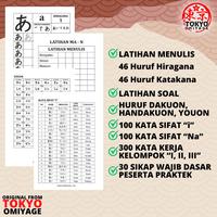 Gambar BUKU LATIHAN MENULIS HURUF HIRAGANA KATAKANA dari Agus Sensei undefined 3 Tokopedia